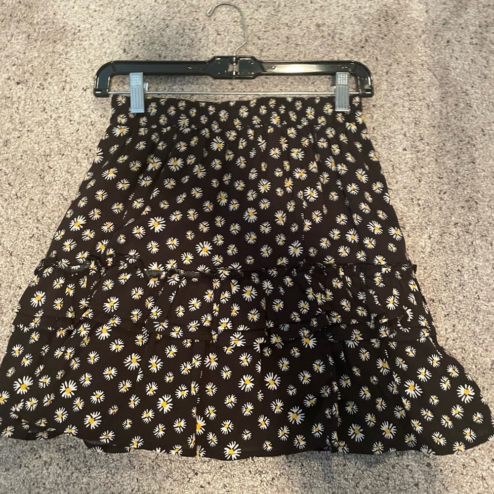rock n rags black daisy skirt
